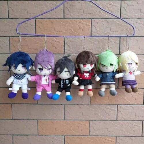 Danganronpa V3 Akamatsu Kaede Saihara Syuichi Cosplay Doll Toy Plush Dolls Child Gift Pendant