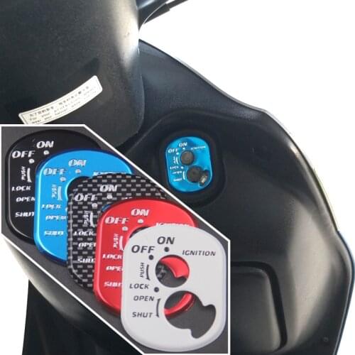 Electric ignition switch ignition lock metal sticker for HONDA Wuyang dreams Jia Yu 110T WH100T 125T Modified car