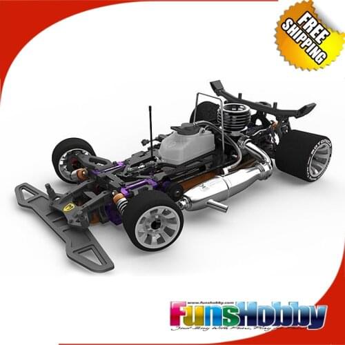 Italy Motonica RC Nitro Car Kit 1/8 4WD Gas Power Racing On Road Cars P81 RSII Free Shipping