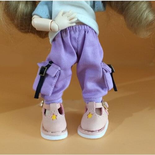 OB11 Baby Pants Pocket Cargo Pants BJD Jasmine Soft Clay Baby Pants GSC PD9 YMY doll clothes trousers