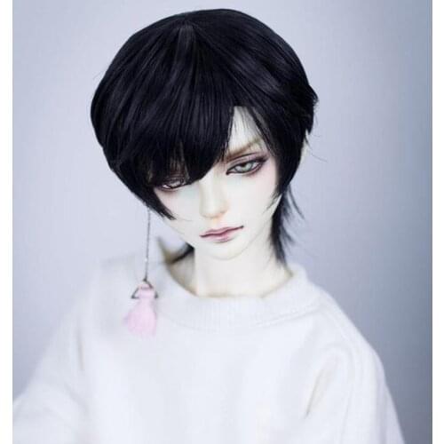 10 Colors BJD SD Doll Wig 1/3 1/4 1/6 BJD Short Wigs for Dolls Accessories,Fashion Doll Hair for Dolls Toy Accessories