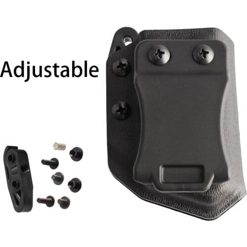 Universal 9mm/.40 Double Stack Mag Carrier Echo Carrier IWB/OWB Glock CZ S&W H&K Springfield Armory SIG P320 P365
