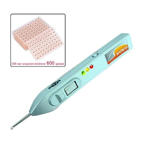 Auricular Points Detector Automatic Ear Detection Pen Sound Acupressure Therapy Ear Auriculotherapy Acupressure Machine