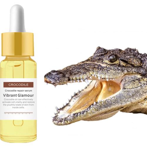 15ml Crocodile Essence Liquid Moisturizing Whiten Anti-Wrinkle Anti-Aging Improves Dull Skin Shrink Pores Oil Control Skin Care