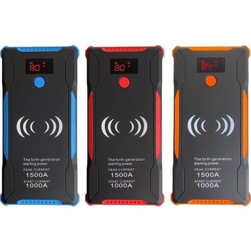 Mini Slim 12V Auto Car Jump Starter Booster Jumper Box Device Power Bank Battery Jump Starter Phone Charger Power Supply