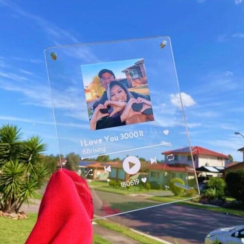 Custom Code 10 * 15 CENTIMETERS Spotify, 15 * 20CM, 20 * 25CM, 20 * 30CM Marco personalizado de spotify