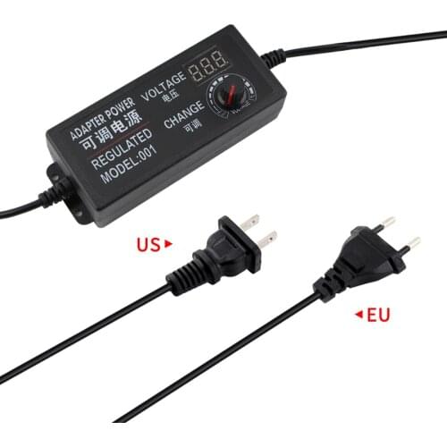 AC DC 3V 5V 9V 12V 24V Adjustable Power Supply Display Screen Regulated 220V To 5V 12V 24V Switching Power Supply 12 V