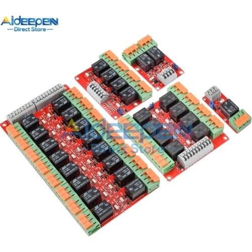 DC 5V 20A 1/2/4/8/16 Channels Isolation Type Relay Control Module Supports High And Low Voltage Trigger