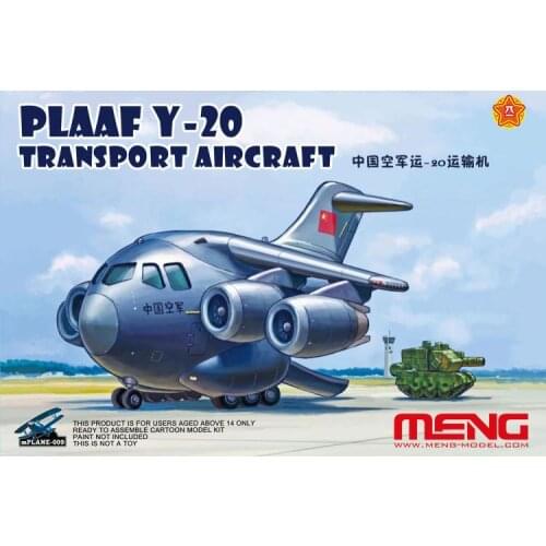 Assembly Model Q Version Egg Aircraft Chinese Air Force Yun-20 Transport Aircraft MPLANE-009