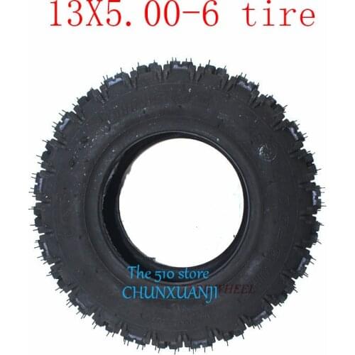 13x5.00-6 inch Tubeless Tyre Tire For ATV QUAD Bike Gokart Scooter mini Buggy Mower 13X5.00-6 snow plow tires