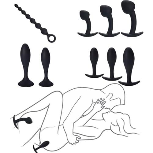 Silicone Anal Plug Butt Sex Toys For Adult Men Woman Gay Beginner Sm Couples Intimate Goods Erotic Small Dildo Sex Shop Products