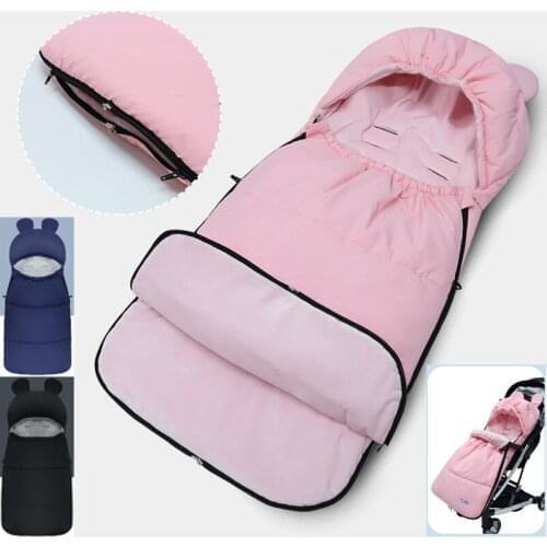 WINTER Baby Stroller Sleepsacks sacos para carrito de bebe Infant Envelope Newborn Sleeping Bag Footmuff Warm Outdoor Baby Coco