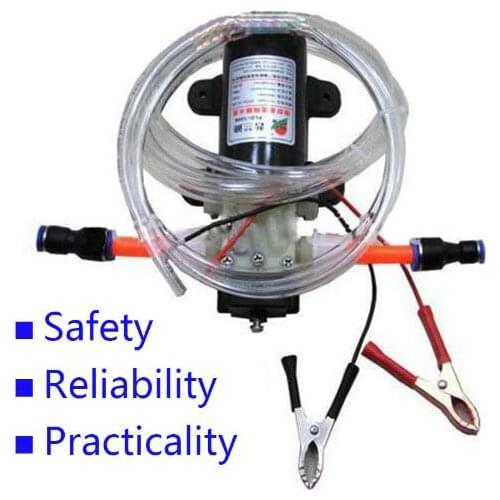 2018 new Professional Electric 12V oil Pump Diesel Fuel Oil Engine Oil Extractor Transfer pump Free shipping 1498
