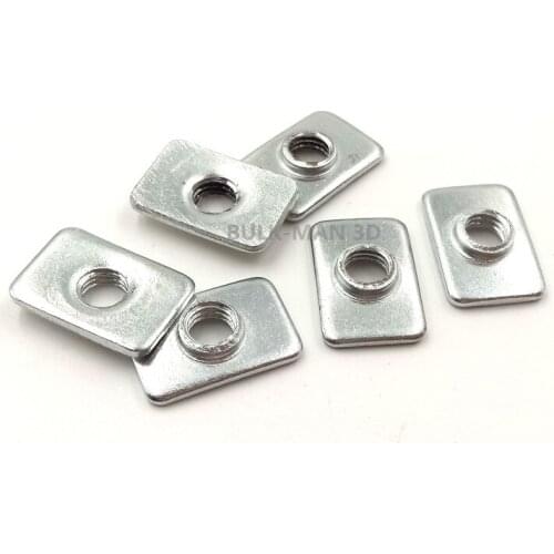 25pcs Openbuilds T-Nut Tee Nut M5 M3 for V-slot , OX CNC, 3D Printer Aluminum Extrusions frame use