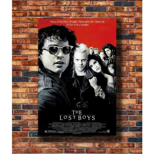 B051 The Lost Boys 1987 Movie Vampires Hot Silk Cloth Poster Art Bedroom Decoration