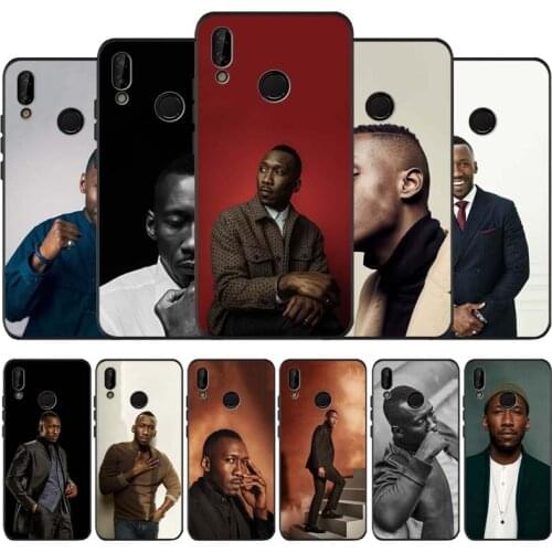 Green Paper black soft Phone Case for huawei P40 P30 P20 P10 Pro lite P9 Lite nova 4E 6SE Psmart 2019 Y6 9 Prime