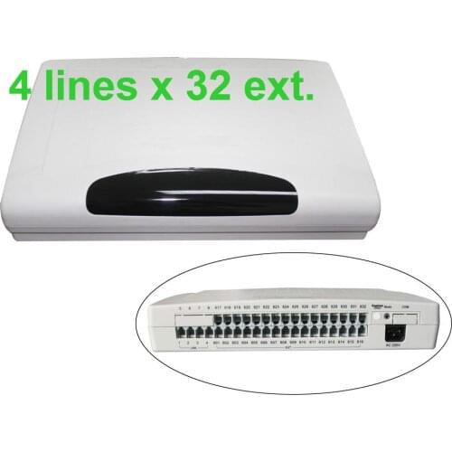 CP432 Telephone PBX/Switch system with 4 Lines x 32Extensions phone system