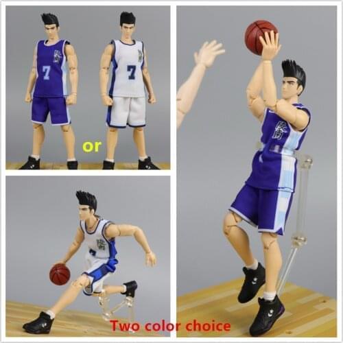 Dasin GT model 6 inch action figure anime Slam Dunk Sendoh Akira model blue or white ND034