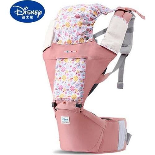 Disney Printed Baby Carrier Newborn Seat Baby Lumbar Stool Fashionable Multifunctional Outing Practical Backpack Cartoon Strap
