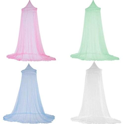Elegant Hung Dome Mosquito For Summer Mesh Fabric Home Moustiquaire Lit Lace Baby Kids Bed Canopy Netting Room Bedding