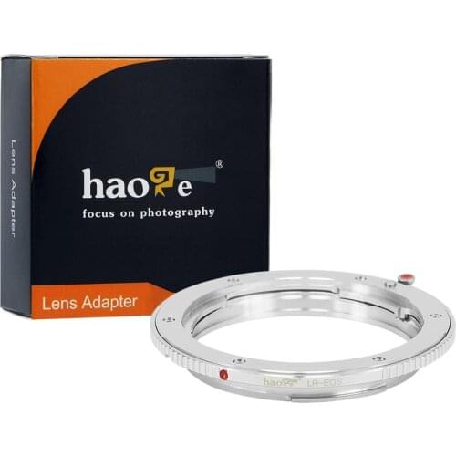 Haoge Lens Mount Adapter for Leica R mount Lens to Canon EOS EF EF-S Mount Camera