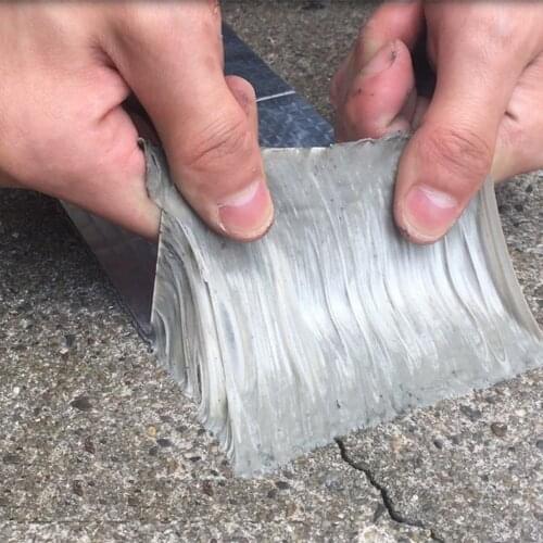 Quality Aluminium Foil Butyl Rubber Tape Floor Roof Window Wall Waterproof Adhesive Sealer 5cm x 10m