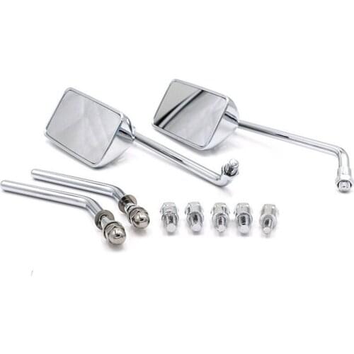 Motorbike Rearview Mirror Retro Motorcycle Reflective Mirrors Refit Motorbike Mirror Universal Moto parts for Harley 8mm 10m