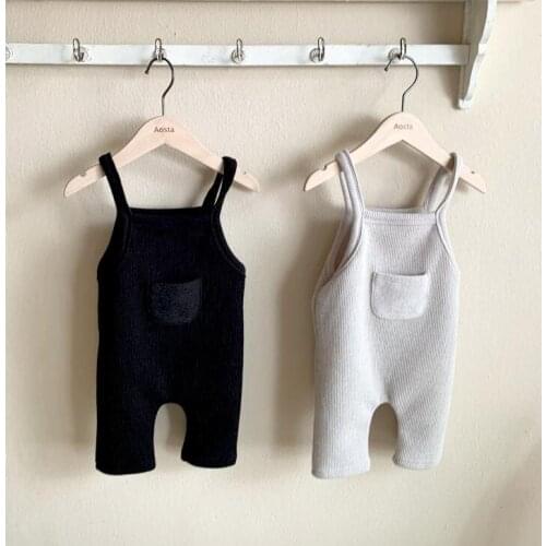 2021 new baby boys girls romper cotton linen autumn babys jumpsuit