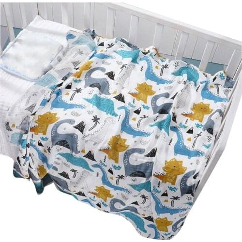 Bamboo Cotton Swaddle Wrap Baby Blanket Newborn Baby Swaddle Infant Wrap Soft Baby Bath Towel Swaddle Blankets