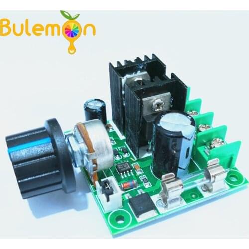 9V-50V 10A PWM DC Power Governor Stepless pwm DC Motor Pump Speed Control Board