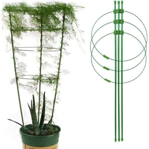 Climbing Plant Support Cage Garden Trellis Flowers Stand Rings Tomato Support Durable Creative Climbing Vine Rack Tomato Cage