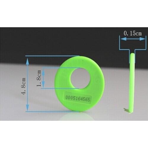 RFID electronic ticket clothing management label