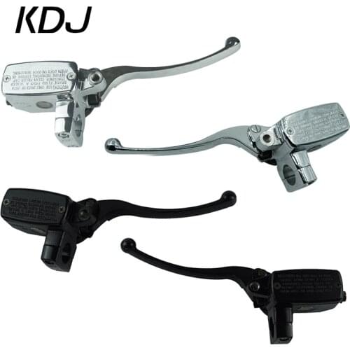 1" 25mm Motorcycle Left and Right Brake Clutch Master Cylinder Reservoir Levers for Honda Magna VT250 Shadow VT750 1100 VTX1300