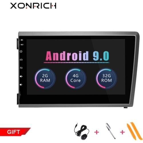 Xonrich Car Multimedia Player Android 9.0 For VOLVO S60 V70 XC70 2000 2001 2002 2003 2004 AutoRadio Head Unit GPS Navigation DVD