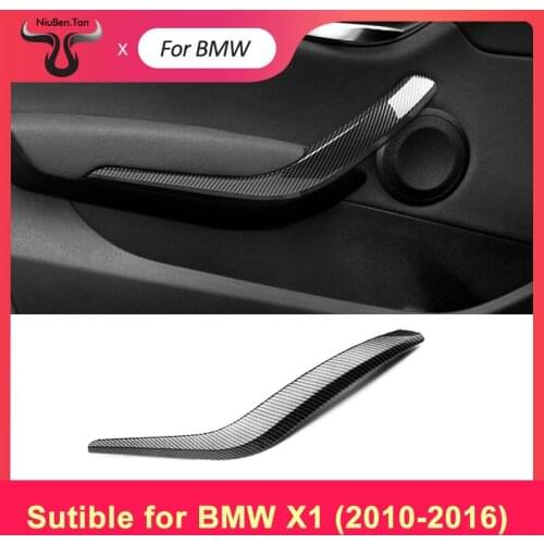 1Pcs Interior Door Inner Panel Handle Pull Trim Cover For BMW X1 F84 F48 E84 2010-2016 High-Quality Car Accessories