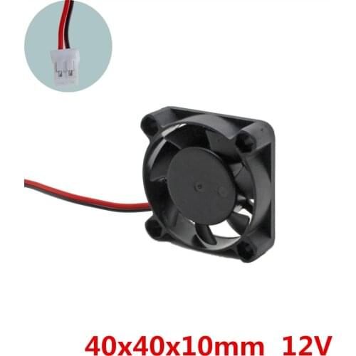 10pcs/lot 40x40x10mm 4010 fans 12V Brushless DC Fans cooling fan for heatsink cooler radiator