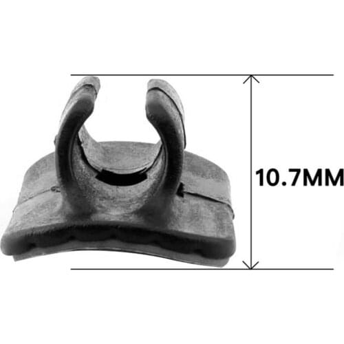 4pcs Durable Bicycle Base Clips Buckle Cable Guides Brake Hose Housing with 29cm/11.4inch Zip Ties