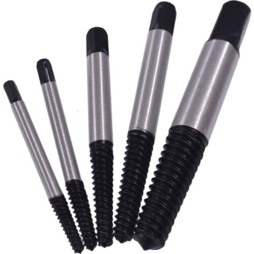 5pcs Screw Extractor Center Drill Bits Damaged Bolt Removal Broken Bolt Screw Extractor Tool Easy Out Hand Tools Accessories
