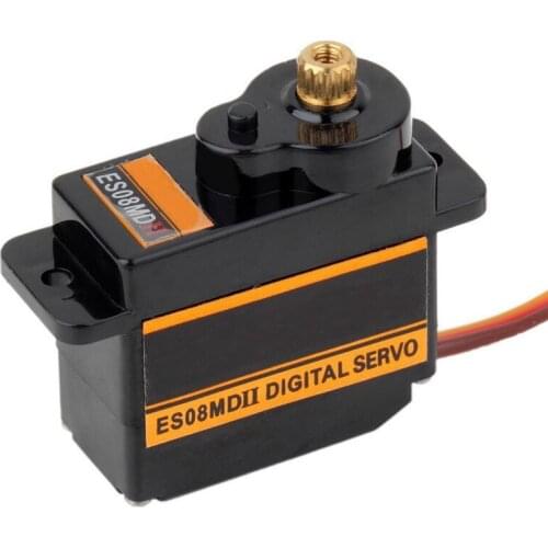 FATJAY EMAX ES08MD II Metal Gear Digital Servo for RC Helicopter Airplane Car