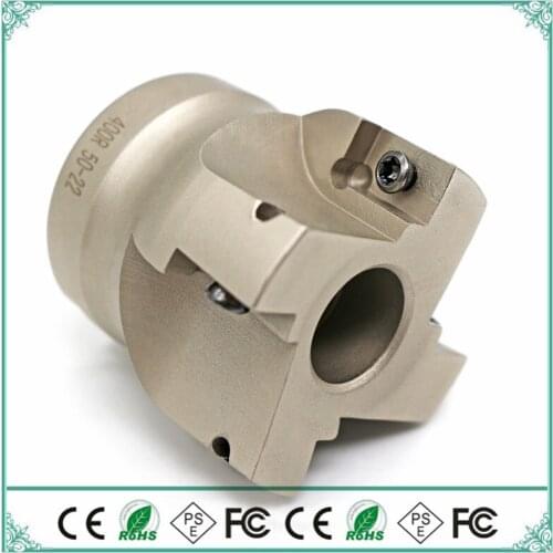 BAP400R 80-27mm Inner hole 90 degrees 6F Install APKT1604 APMT Carbide insert CNC Milling cutter knife dish