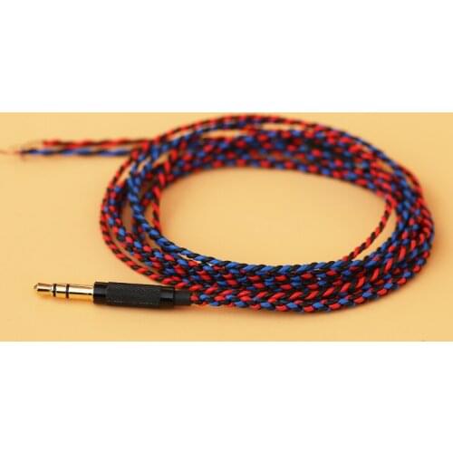Diy earphone wire headphone cable 2pcs