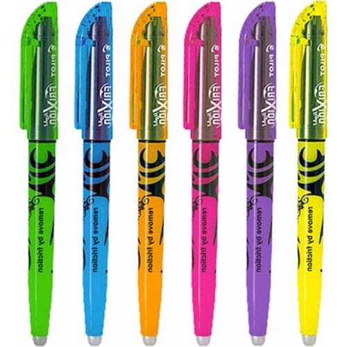 PILOT SW-FL erasable highlighters Non-toxic marker pen 6pcs/lot
