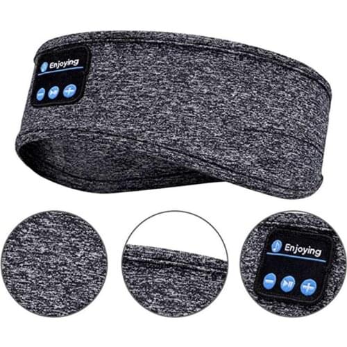 New Sleep Headset Bluetooth Headscarf Wireless Music Sports Headband Built In Sleep Music Eye Mask