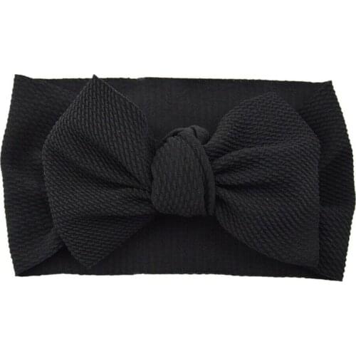 Baby Girl Toddler Big Bow Knot Hairband Headband Stretch Turban Head Wrap Headwear