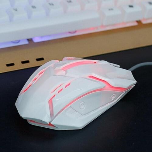 Home Office Mouse 3 Keys 1200DPI USB Wired Optical Gaming Mouse Mice for PC Laptop