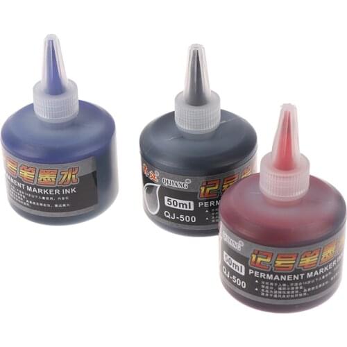 50ml Permanent Instantly Dry Graffiti Oil Marker Pen Refill Ink For Marker Pens