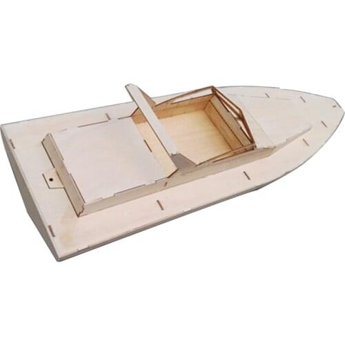 All Wooden Empty Ship Remote Control Ship Model Manual Assembly Kit