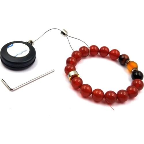 Jewelry Phone Watch Anti-Theft Retractable Pull Wire Lock Box Security Slot