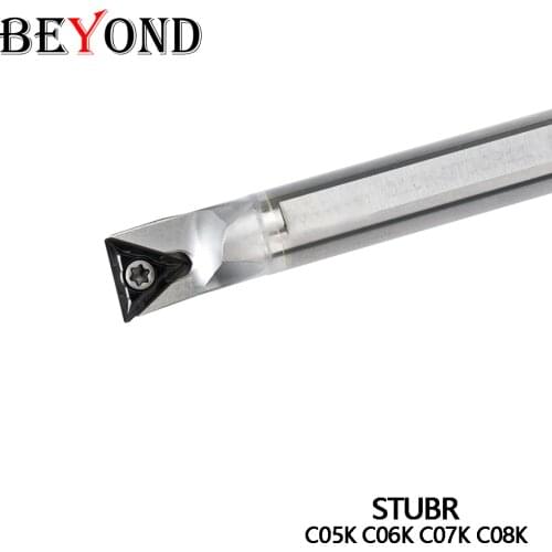 BEYOND Lathe High Speed Tungsten Steel STUBR Internal Boring Turning Tool Bar Carbide C05K C06K C07K C08K CNC Anti-Seismic