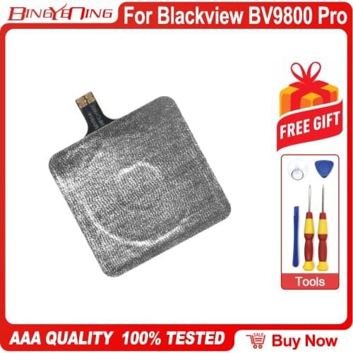 100% New Original NFC Wireless Charging Sticker Flex Cable Replacement Parts For 6.3 inch Blackview BV9800 Pro Cellphone